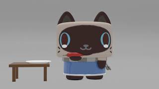 Canimals 3D Animation Fizzy Attempts To Eat A Chili Pepper