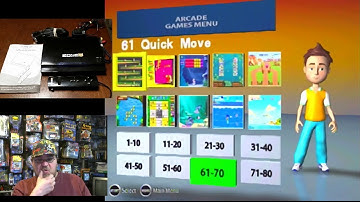 Zone Interactive 3D Gaming Console part 7: Arcade Games #61-70 brief game play
