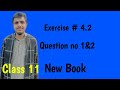 Math class 11 | Question no 1&2 | Exercise no 4.2