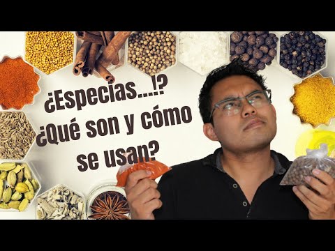 Video: Especias, Hierbas, Condimentos: ¿cuál Es La Diferencia?