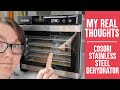 COSORI PREMIUM STAINLESS STEEL DEHYDRATOR REVIEW: Unboxing and Honest Review of the Cosori CP267-FD