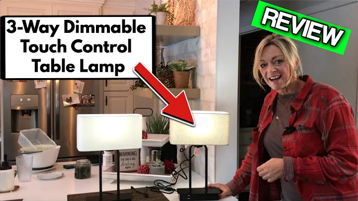 3 Way Dimmable Touch Control Table Lamp