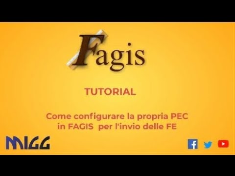 Come configurare la propria PEC in FAGIS6