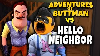 Adventures of Buttman #22: HELLO NEIGHBOR! (Annoying Orange GTA V)