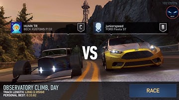 NEED FOR SPEED No Limits Gameplay | UNDERGROUND RIVALS | MOUNTAIN MADNESS | BECK KUSTOMS F132