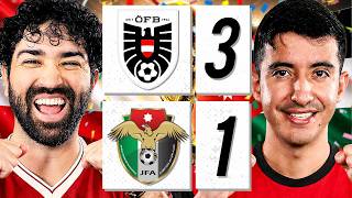 JORDAN SCORES 1ST GOAL EVER! 👏 AUSTRIA 3-1 Jordan (REACTION)