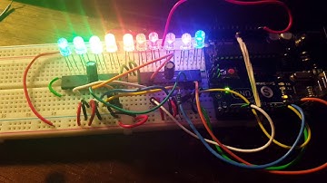 Using TLC5940 LED drivers to drive 10 rgb leds