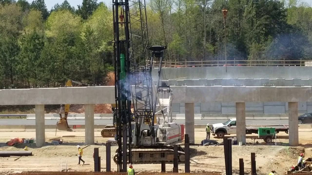 Hambright Road Bridge Construction YouTube