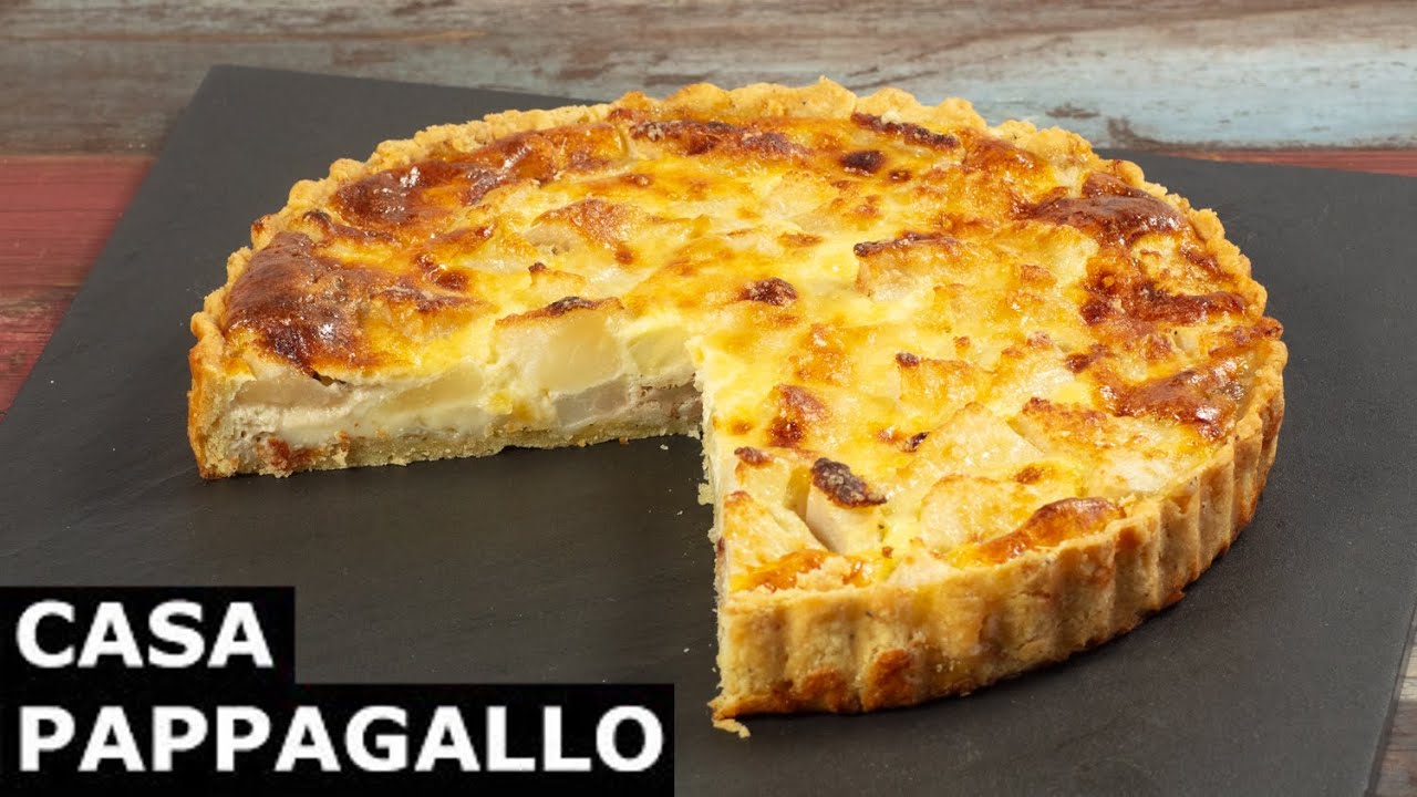 Torta salata gorgonzola pere e noci S2 - P91