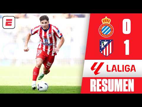 ATLÉTICO DE MADRID NO PARA DE GANAR y PRESIONA AL BARCELONA. Asistencia de JULIÁN ÁLVAREZ | La Liga