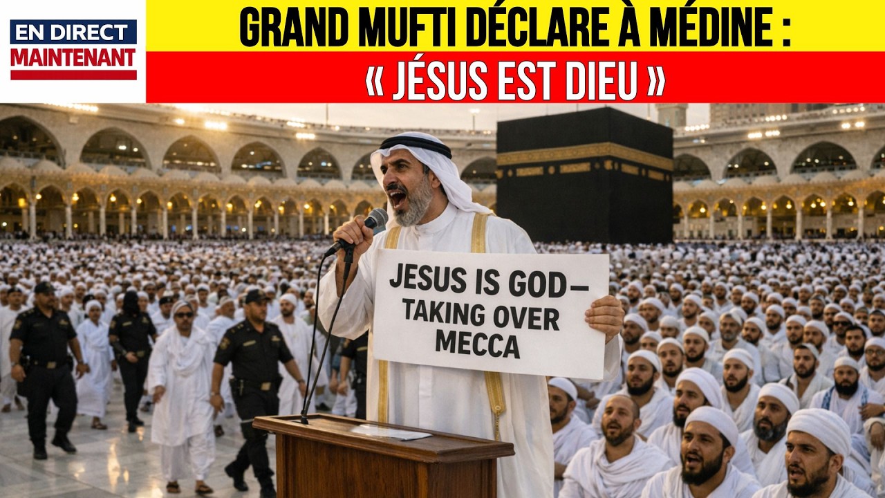 Des dizaines de milliers de pèlerins du Hajj entendent un grand mufti déclarer « JÉSUS EST DIEU »