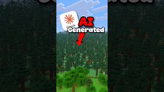 This Minecraft World is AI Generated...