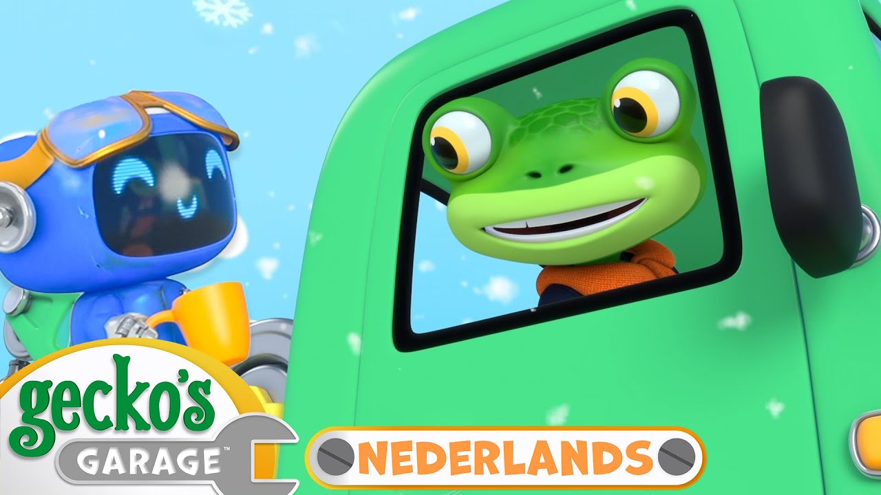 Gekko redt Kerstmis ☃️🎄| Gecko's Garage Nederlands | Vrachtwagen Cartoons Voor Kinderen