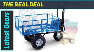 Landworks 500W Electric Wheelbarrow: ULTIMATE Yard Work Helper?