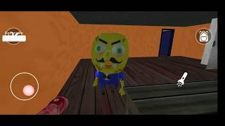 Escape Sponge Neighbor House | Gameplay screenshot 1