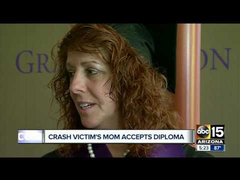 Mom Walks In Late Daughter's Place At College Graduation