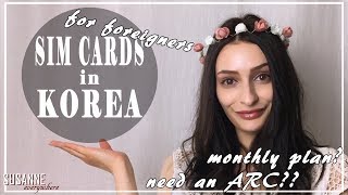 SIM CARDS IN SOUTH KOREA || SIM cards and pocket wifi for foreigners in Korea