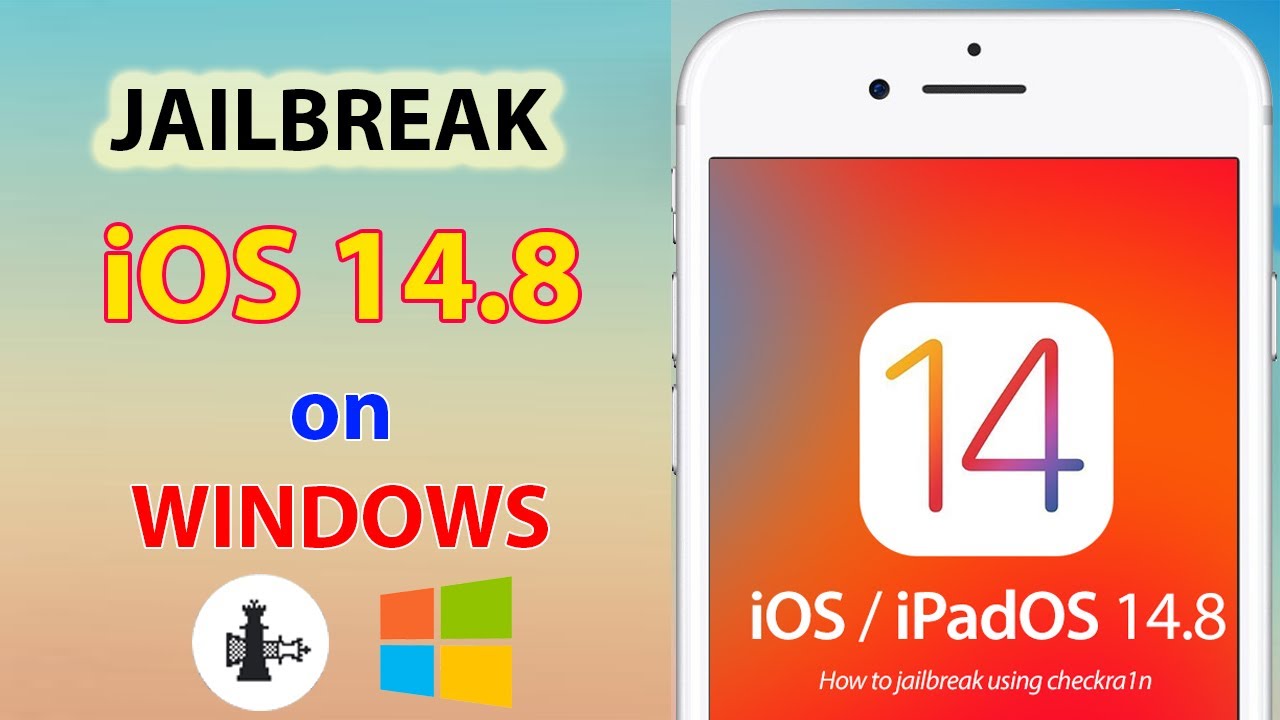 Jailbreak iphone iOS 14.8 trên Windows - Jailbreak... - youtube