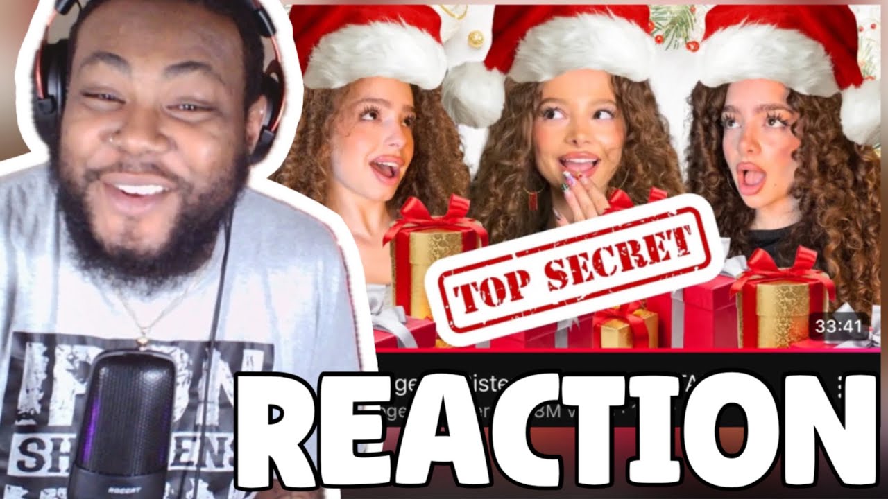 OMG I LOVED THIS! Kalogeras Sisters SECRET SANTA! | REACTION