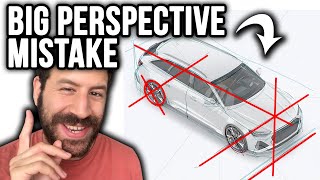 Are You Making this Big Perspective Drawing Mistake? ✏️
