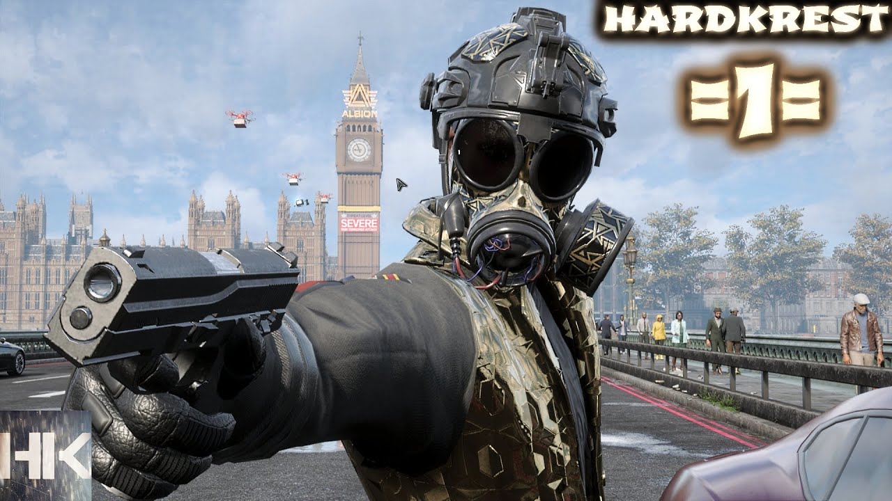Watch Dogs  Legion - Hard - One death =1= Спасти Лондон