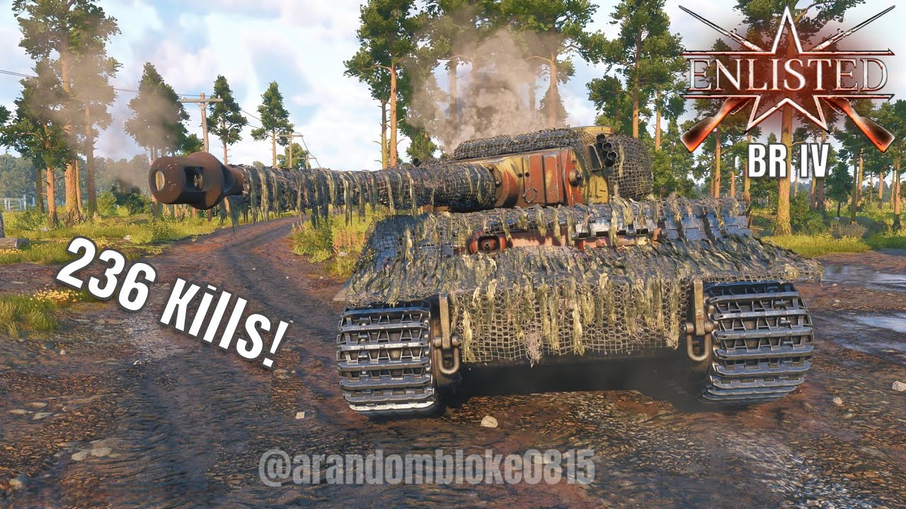 Enlisted; New Tiger West/Tiger H1! - Germany Tier IV PS5 Gameplay