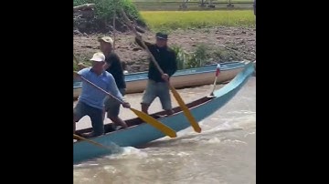 Test tốc độ ghe ngo độc mộc Chùa Prếk trà cuôn ngày thứ 5 Tốc Độ Ra Sao