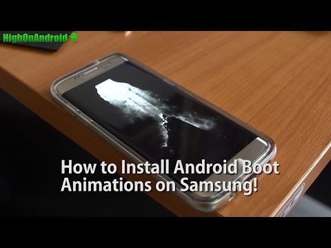 How to Install Android Boot Animations on Samsung Phone using QMG Files!