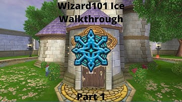 Making My New Wizard! + Tutorial I Wizard101 Ice Walkthrough Part 1