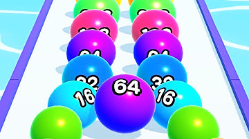 Ball Run 2048 Merge Number ! MAX LEVELS Gameplay Walkthrough New Update Part 241 android, ios