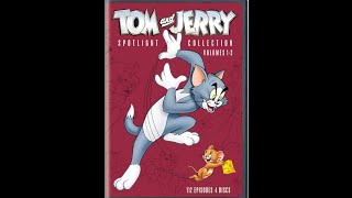 Opening To Tom And Jerry Spotlight Collection Vol 1-3 2019 Dvd All 4 Discs