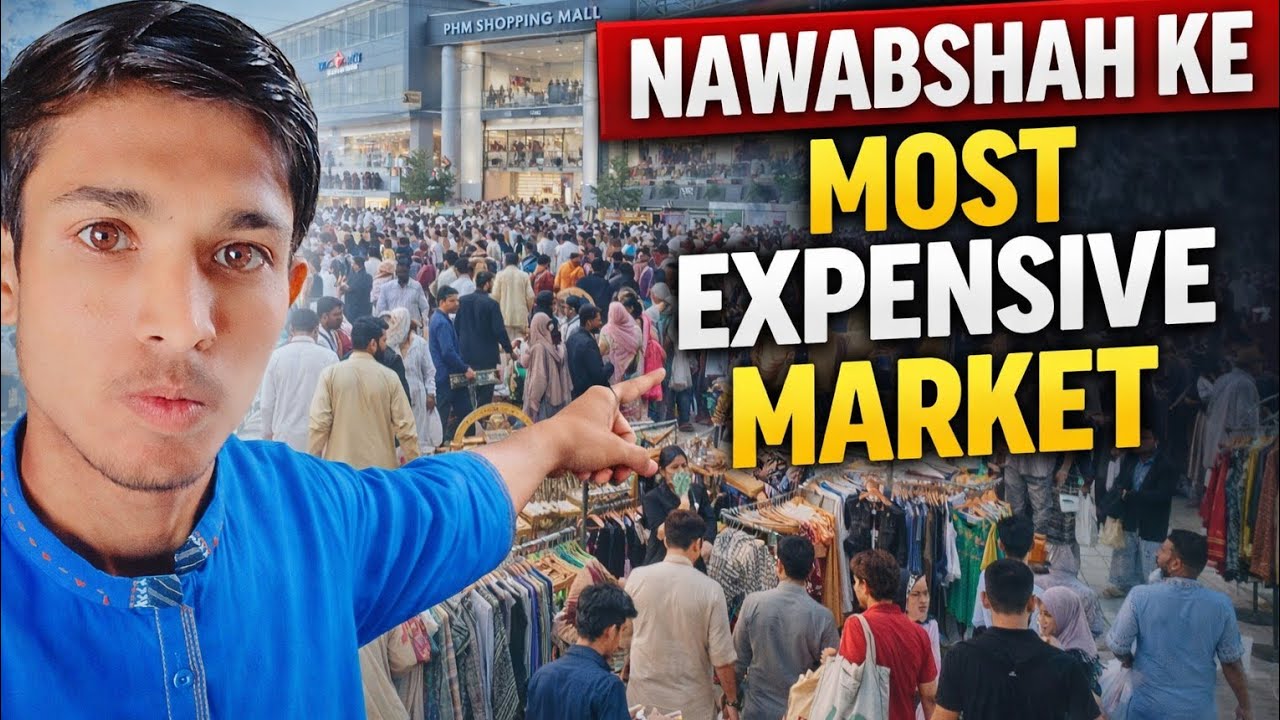 Nawabshah's Most INSANE Market Tour!