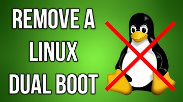 How to remove a Linux Dual Boot