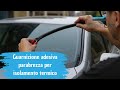 Video: Guarnizione in gomma adesiva parabrezza auto per isolamento termico e acustico