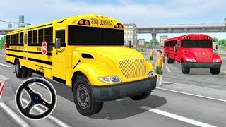 School Bus Driving 2017 Permainan Mobil Mobilan Mengemudi screenshot 1