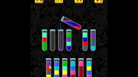 Color Water Sort 3D level 262 | Mobile Games