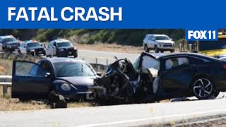 Deputy killed in crash in Santa Clarita  | FOX 11 LA