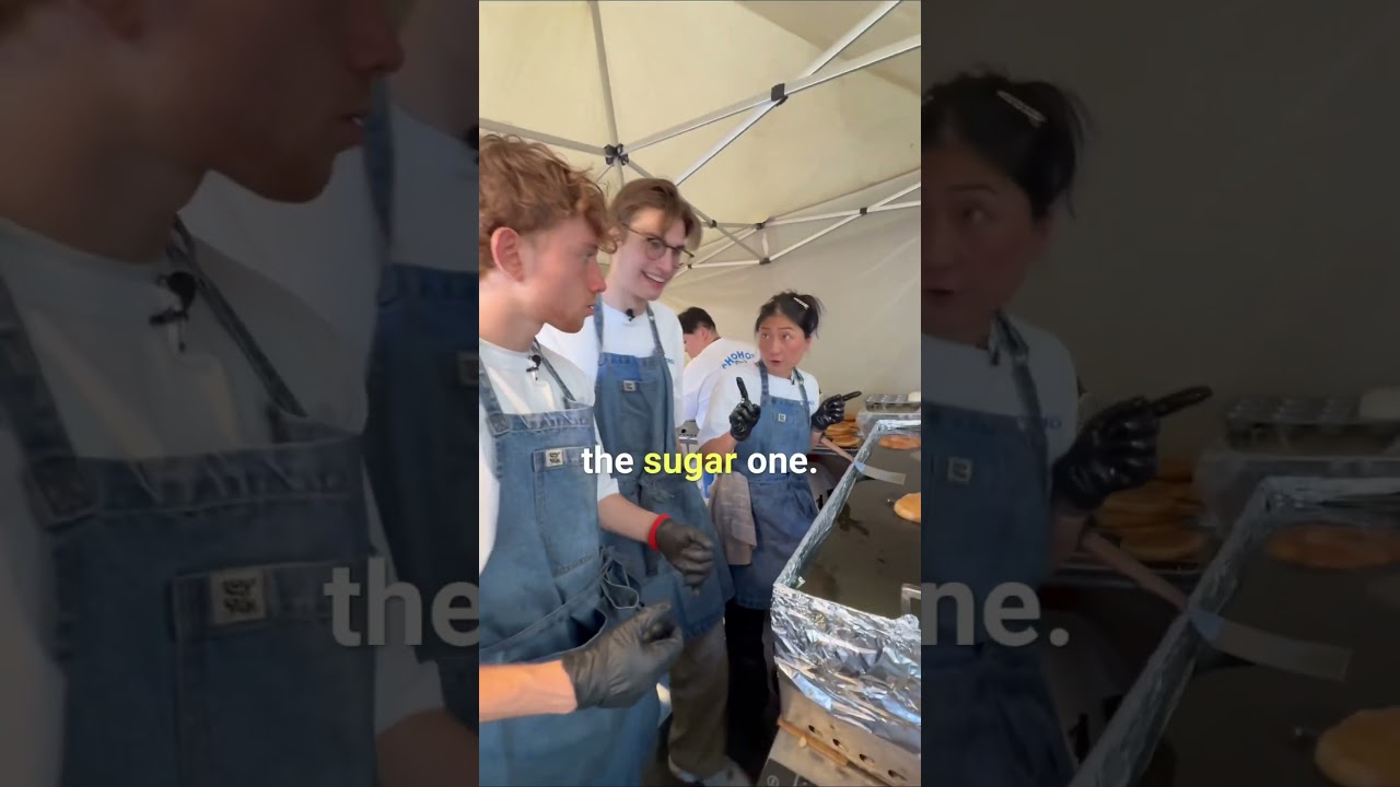 We Took Over A Korean Street Food Stall!?