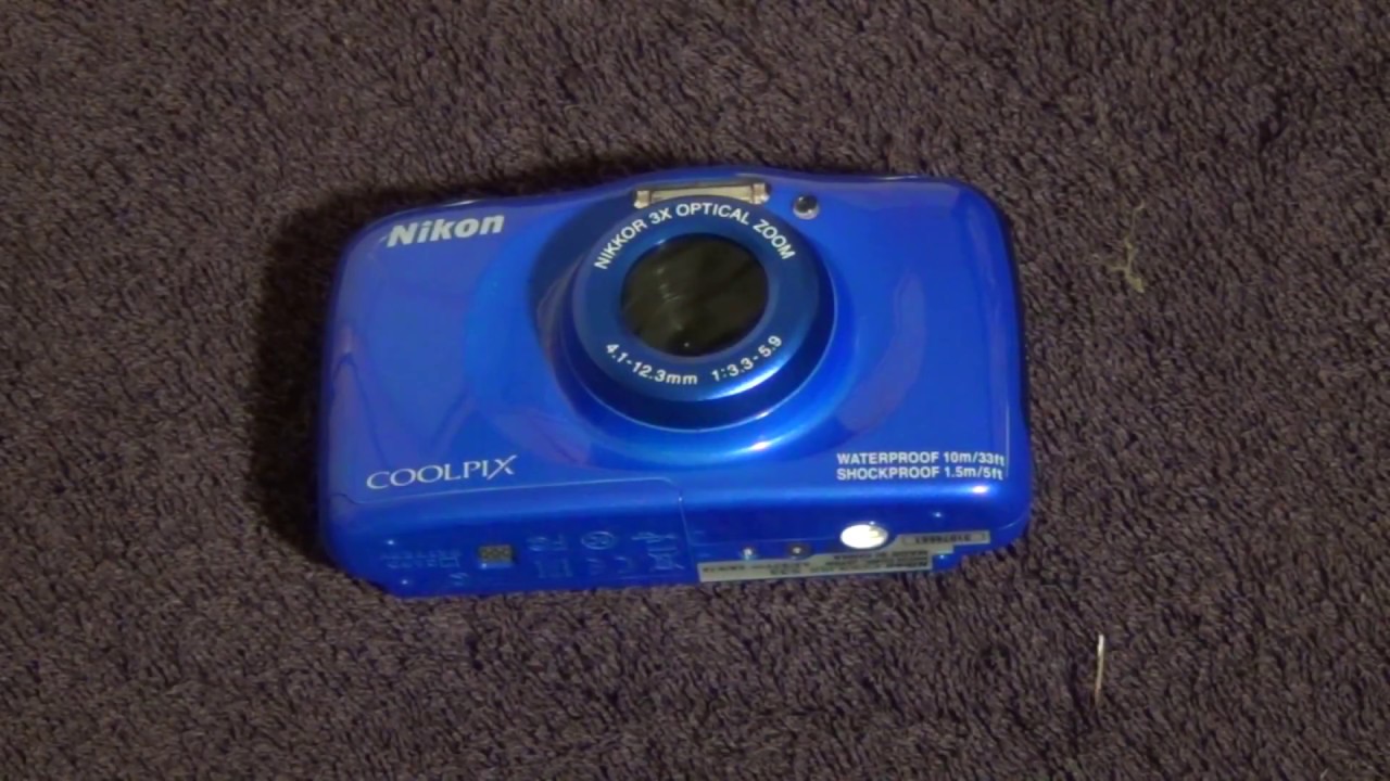 Nikon S33 Unboxing and Review - Sample Pics and Vids from Roatan