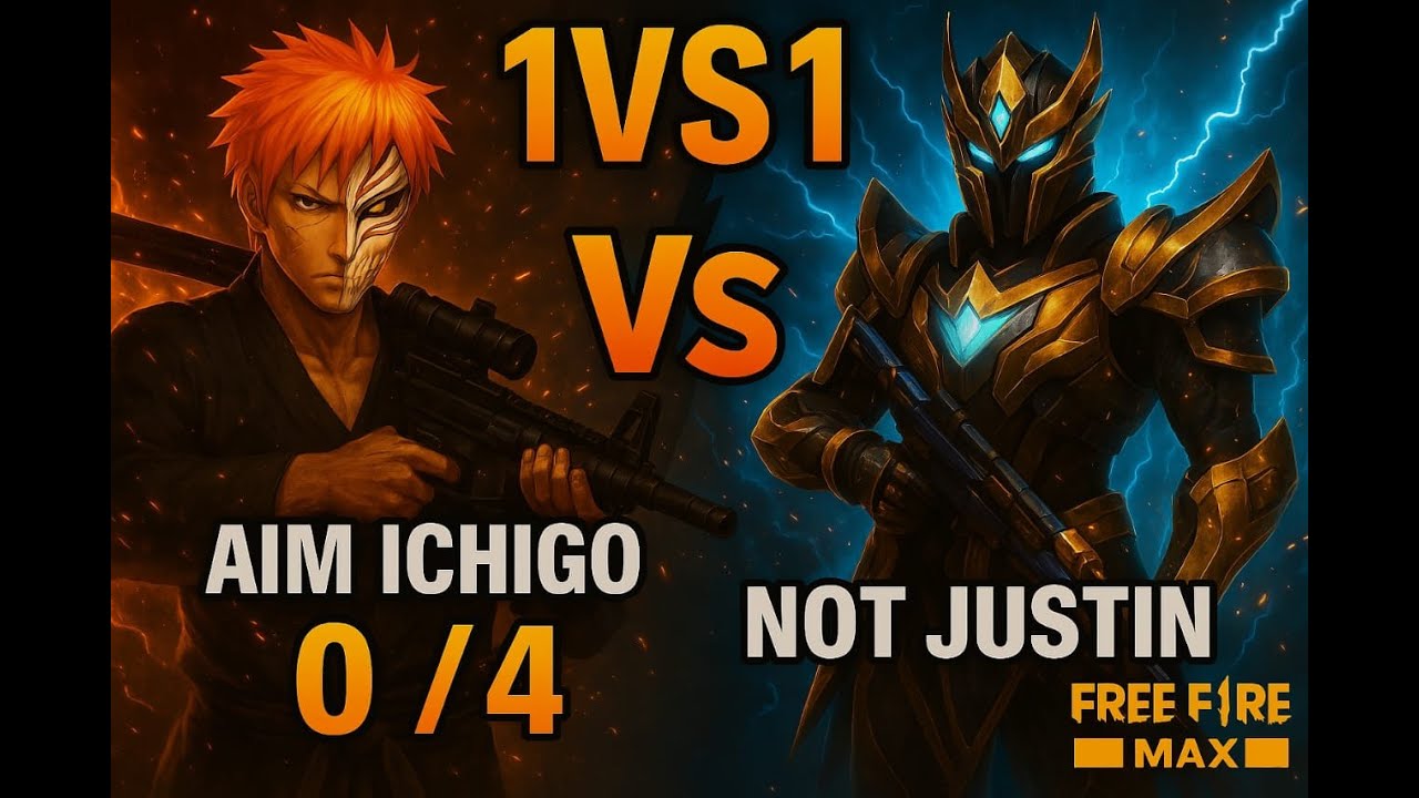MHDevilsGaming Presents: Legendary 1vs1 Showdown 🔥 NOT JUSTIN Crushes AIM ICHIGO