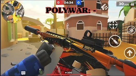 POLYWAR: PvP shooter games | polywar | new android games 2023