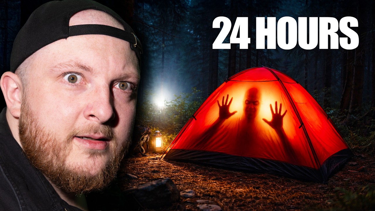 CAMPING OVERNIGHT IN THE UK'S MOST HAUNTED FOREST