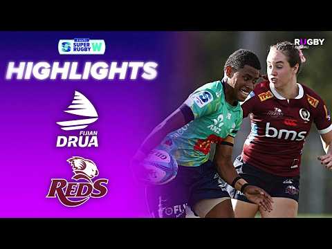 Fijian Drua v Queensland Reds Highlights | Semi Final | Swyftx Super Rugby Women's 2026