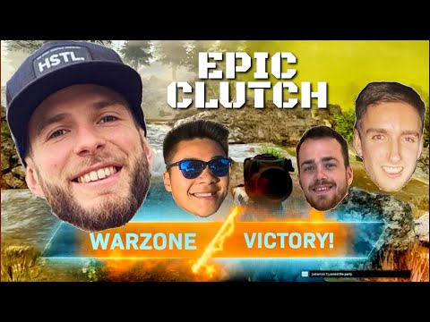 WARZONE EPIC WIN with the BEST BANTER SQUAT ON YOUTUBE *28 kills