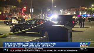 2 Ceres teens arrested after shot fired near Santa Cruz Beach Boardwalk