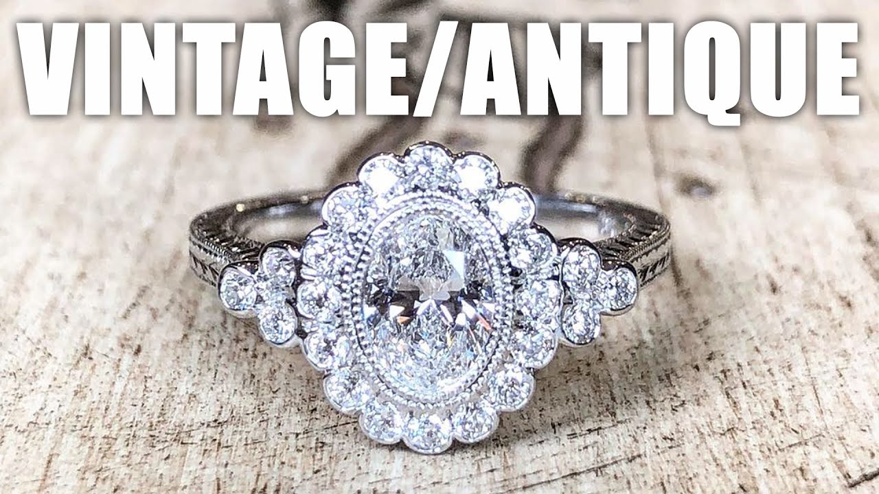 2 Carat Diamond Crown Solitaire Antique Engagement Ring | Antique wedding  rings, Antique engagement rings vintage, Best engagement rings