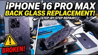 iPhone 16 pro max back glass replacement | Noor Telecom