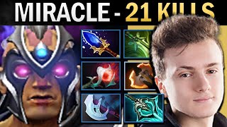 Anti-Mage Gameplay Miracle with 21 Kills and Malevolence - Ringmaster Dota