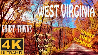 A Dirt Road Fall Drive Through West Virginia Ghost Towns To My Camp At One - Appalachian Boondocking
