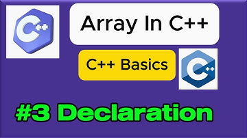 🔮How to Declare Arrays in C++ | C++ Array Tutorial for Beginners